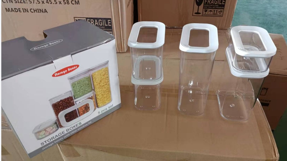 Airtight Transparent Food Storage Container