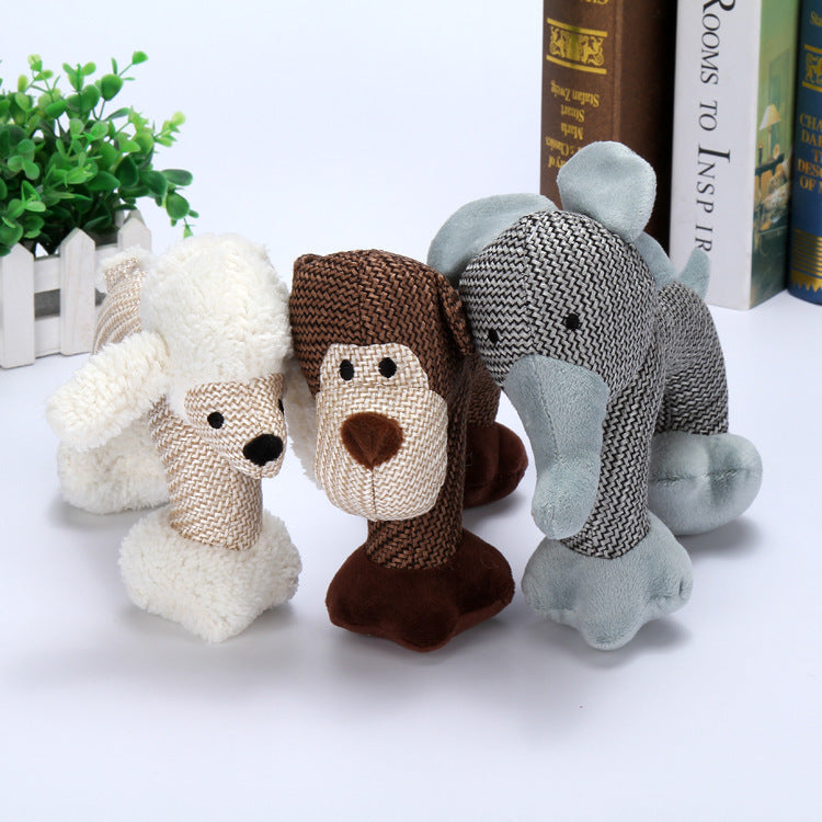 Interactive Squeaky Dog Toy