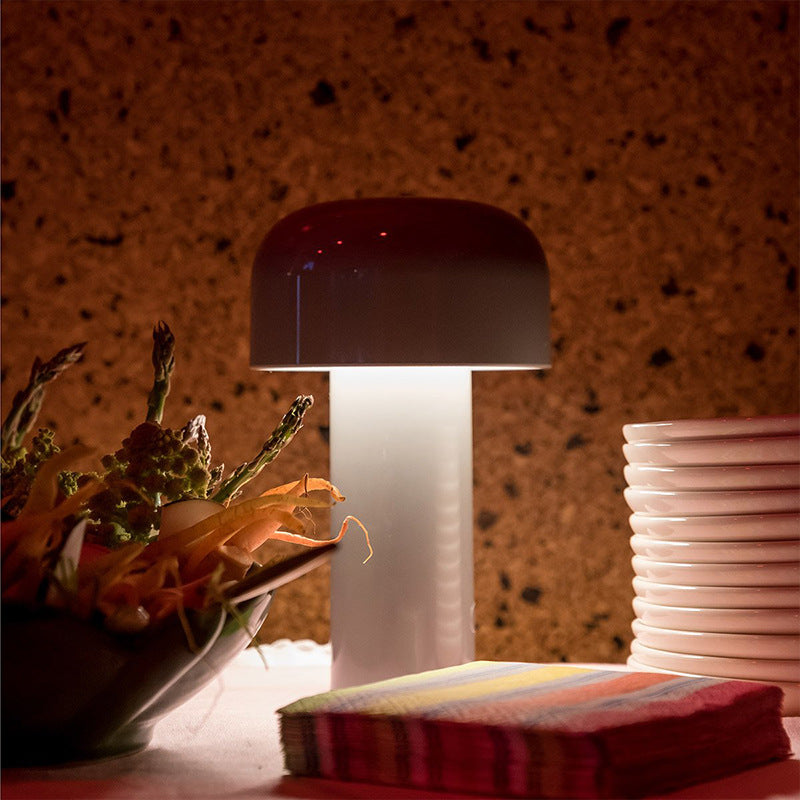 Cordless LED Mushroom Lamp