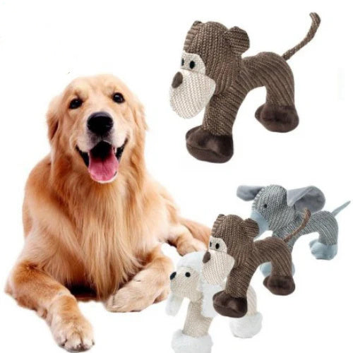Interactive Squeaky Dog Toy