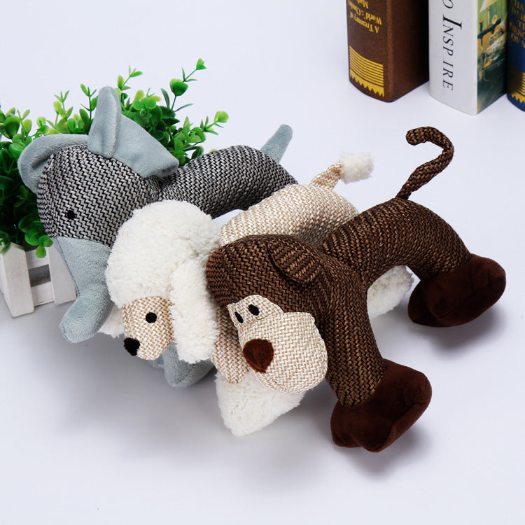 Interactive Squeaky Dog Toy
