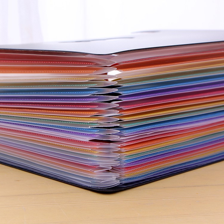 Desktop Storage Folder - 24-Layer Organizer