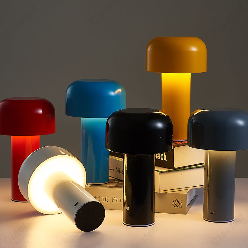 Cordless LED Mushroom Lamp