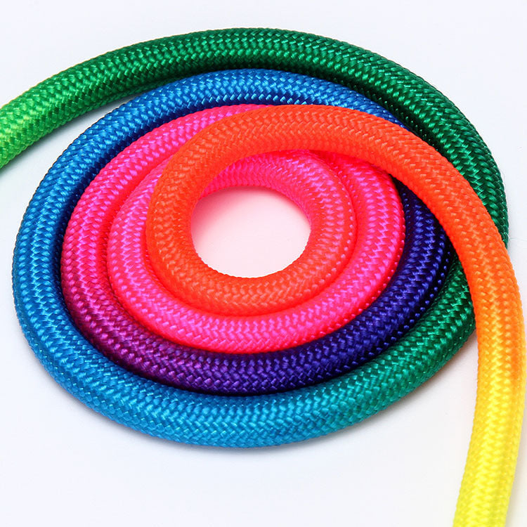 Colorful Nylon Dog Leash – Durable Round Handheld Rope for Pets