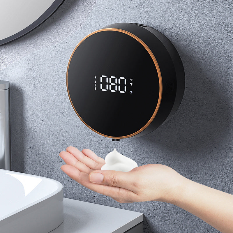 Automatic Wall-Mounted Hand Sanitizer Machine with LED Temperature Display
