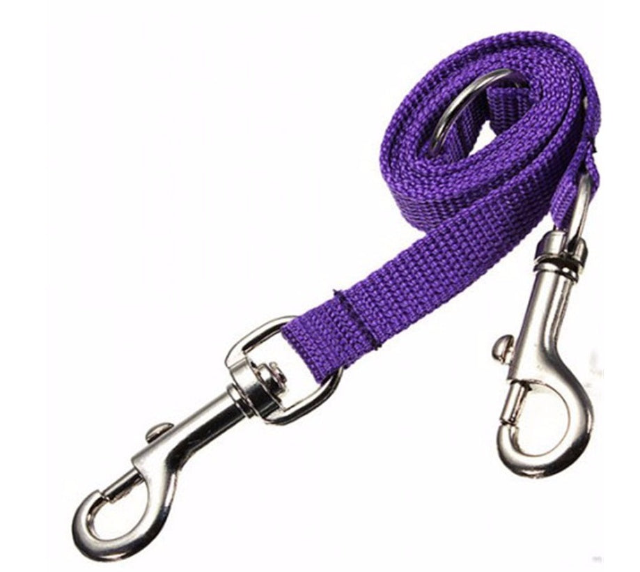 Double Dog Leash Coupler – No-Tangle Twin Lead for Walking 2 Dogs