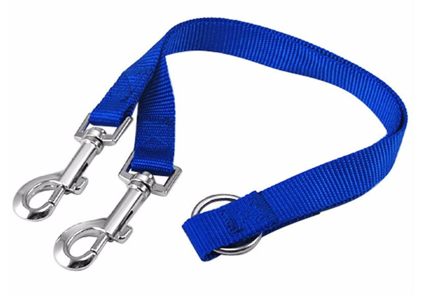 Double Dog Leash Coupler – No-Tangle Twin Lead for Walking 2 Dogs