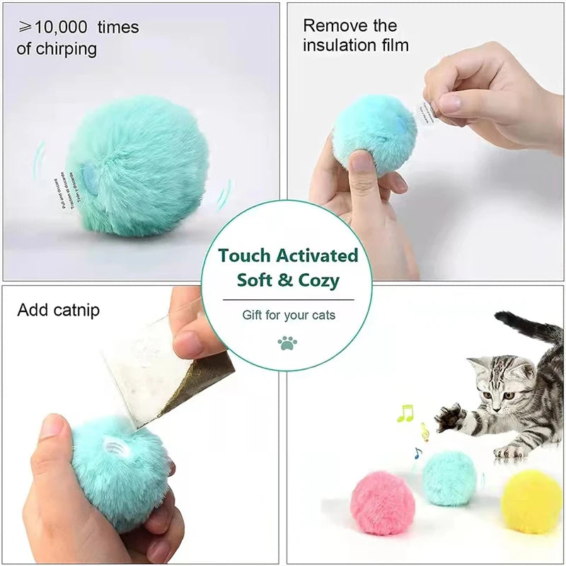 Interactive Cat Ball
