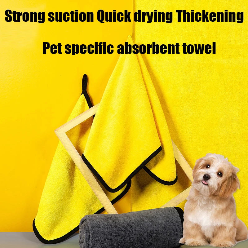 Large Quick-Absorbent Thick Bath Towel - Fast Drying & Durable