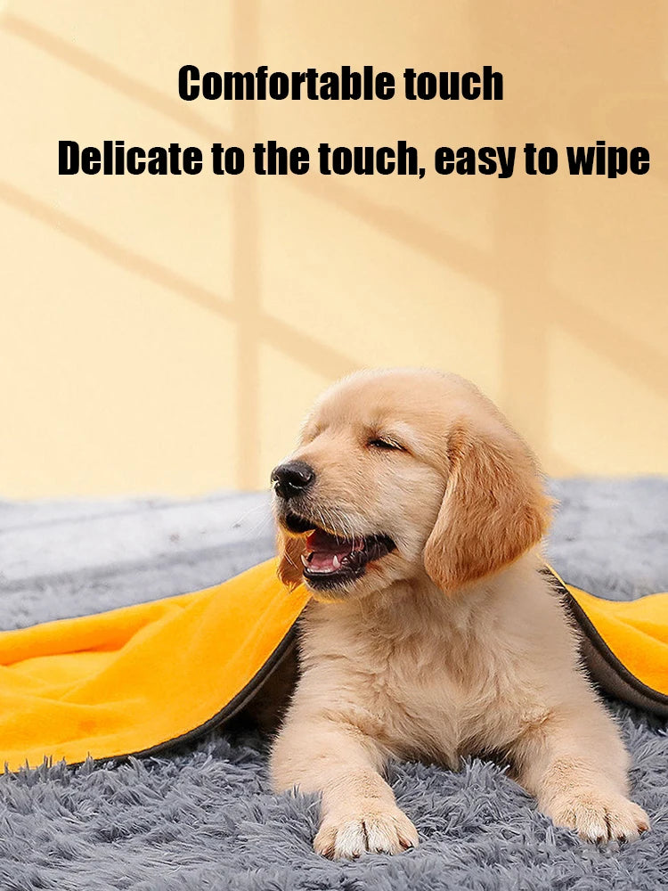 Large Quick-Absorbent Thick Bath Towel - Fast Drying & Durable