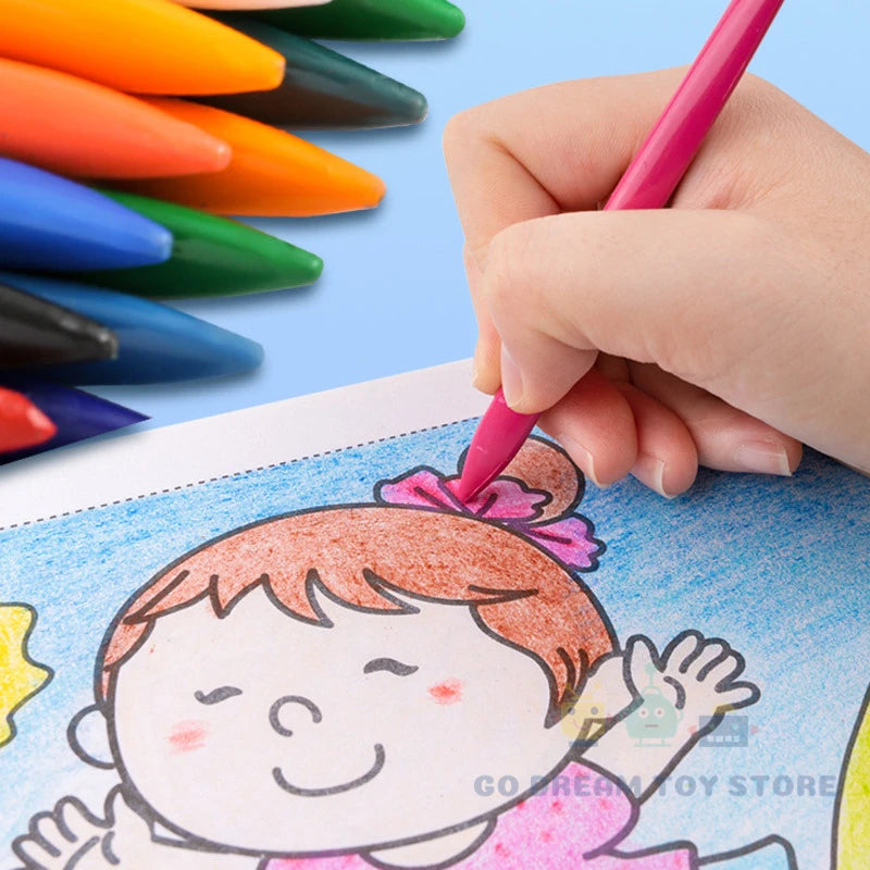 Colorful Crayons (24/12 PCS )