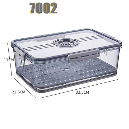 Transparent Food-Grade PET Refrigerator Storage Box