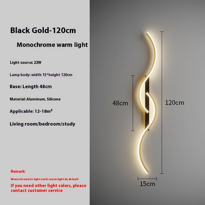 Minimalist Bedside Wall Lamp for Living Room, Aisle & Corridor