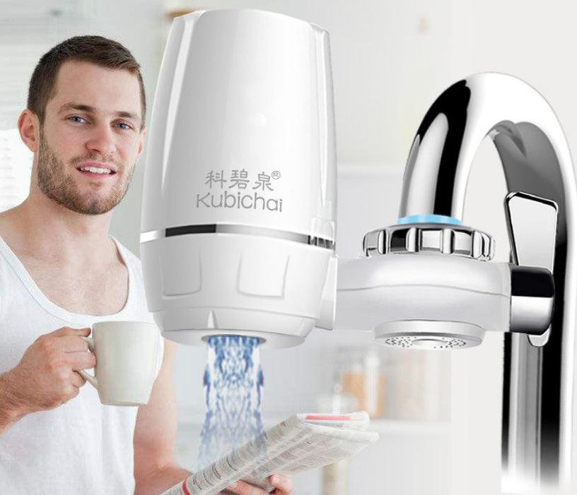 Faucet-Mounted Kitchen Water Purifier – Clean & Filtered Water Instantly
