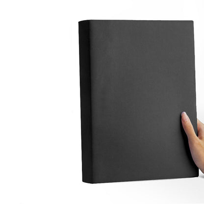 Thickened Leather Notebook - Soft Cover Blank Notepad for Writing & Sketching