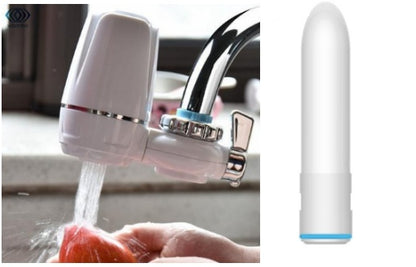 Faucet-Mounted Kitchen Water Purifier – Clean & Filtered Water Instantly