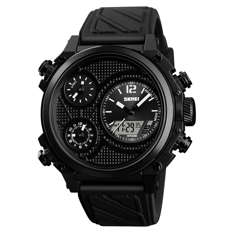 Multifunctional Men's Watch for Outdoor Adventures