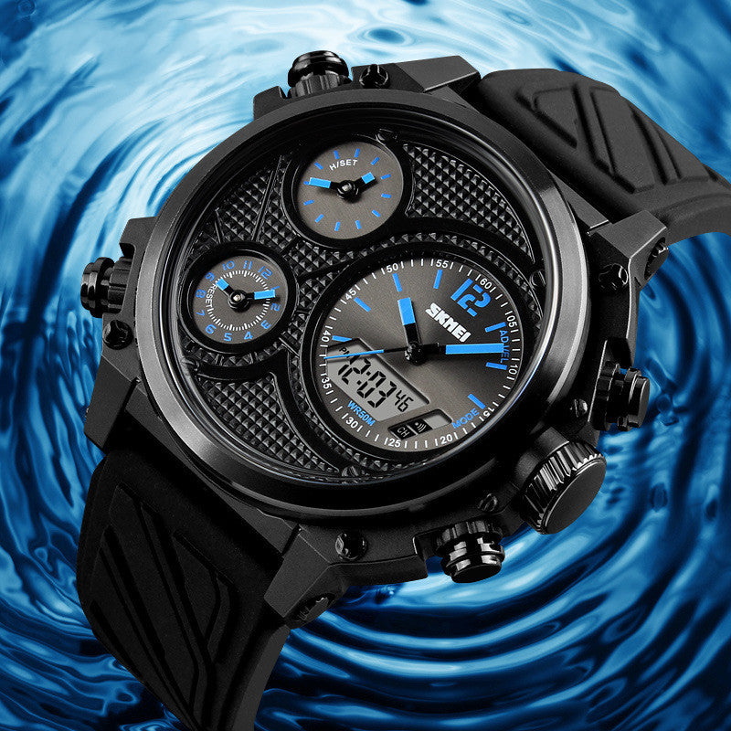 Multifunctional Men's Watch for Outdoor Adventures