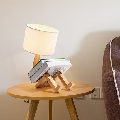 Minimalist Wooden Table Lamp