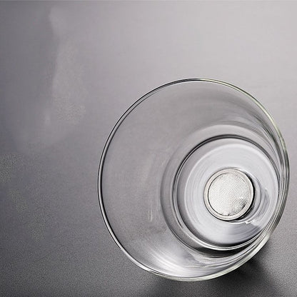 ortable Glass Kung Fu Tea Set – Magnetic Brewing Cup