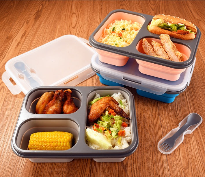 Silicone lunch box