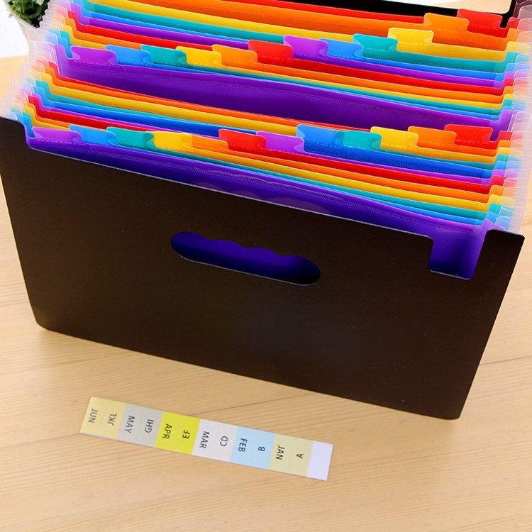 Desktop Storage Folder - 24-Layer Organizer