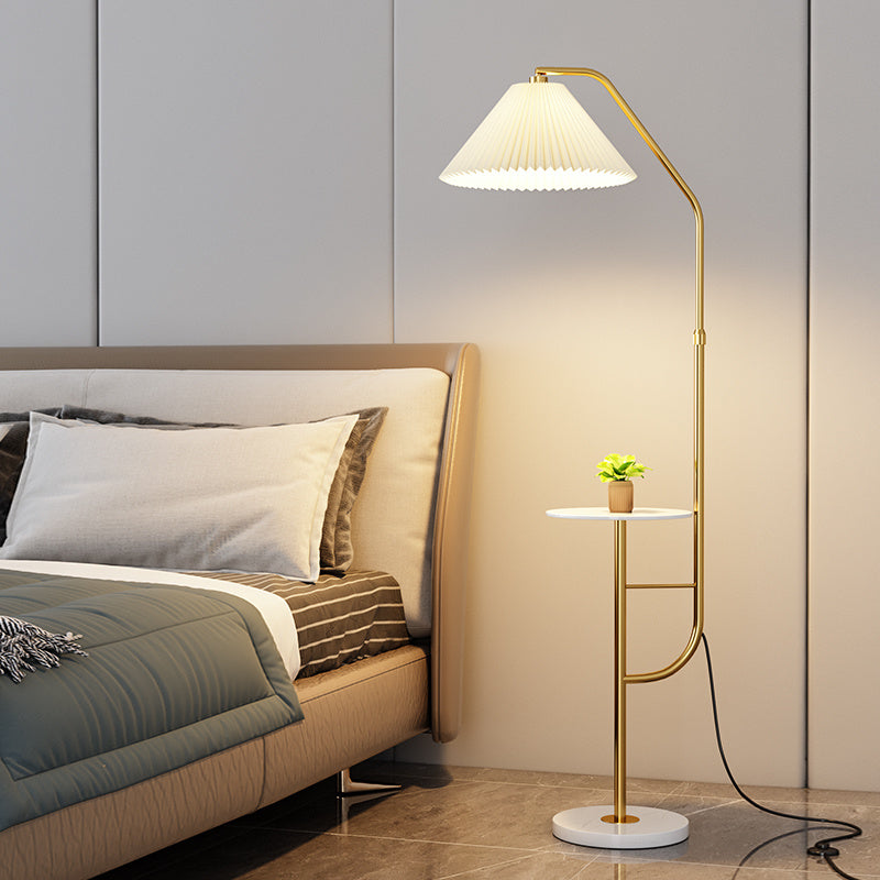 Nordic Floor Desk Lamp With Wireless Charging & USB