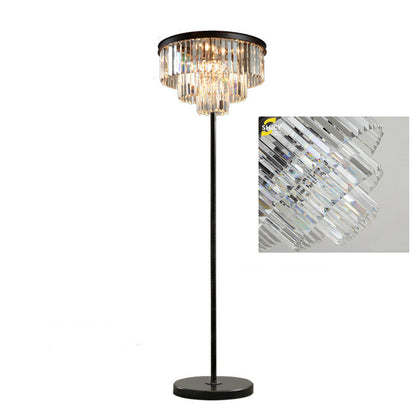 Luxury Crystal Floor Lamp