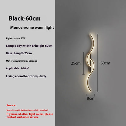 Minimalist Bedside Wall Lamp for Living Room, Aisle & Corridor