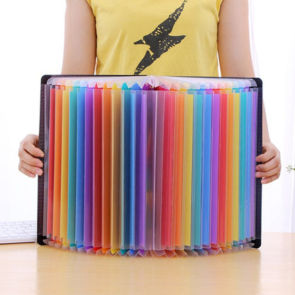 Desktop Storage Folder - 24-Layer Organizer