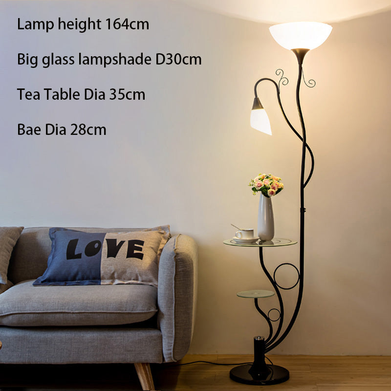 Modern Simplicity Floor Lamp & Tea Table Set