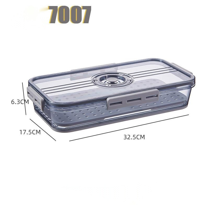 Transparent Food-Grade PET Refrigerator Storage Box