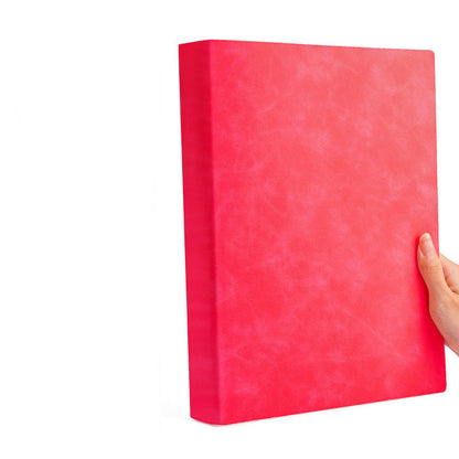 Thickened Leather Notebook - Soft Cover Blank Notepad for Writing & Sketching