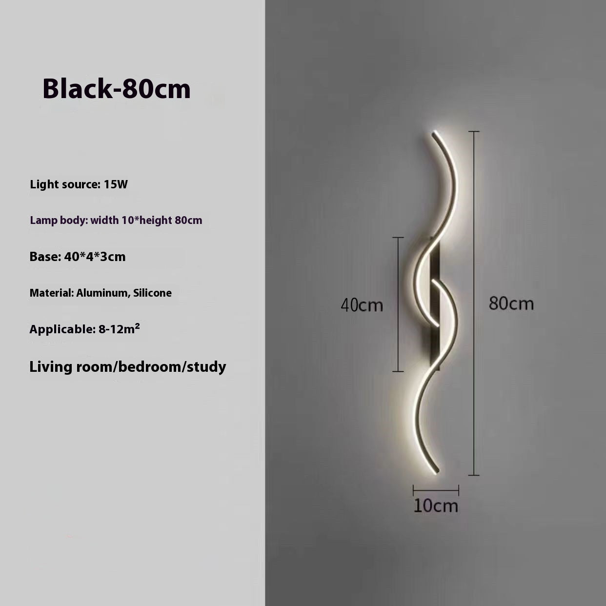 Minimalist Bedside Wall Lamp for Living Room, Aisle & Corridor