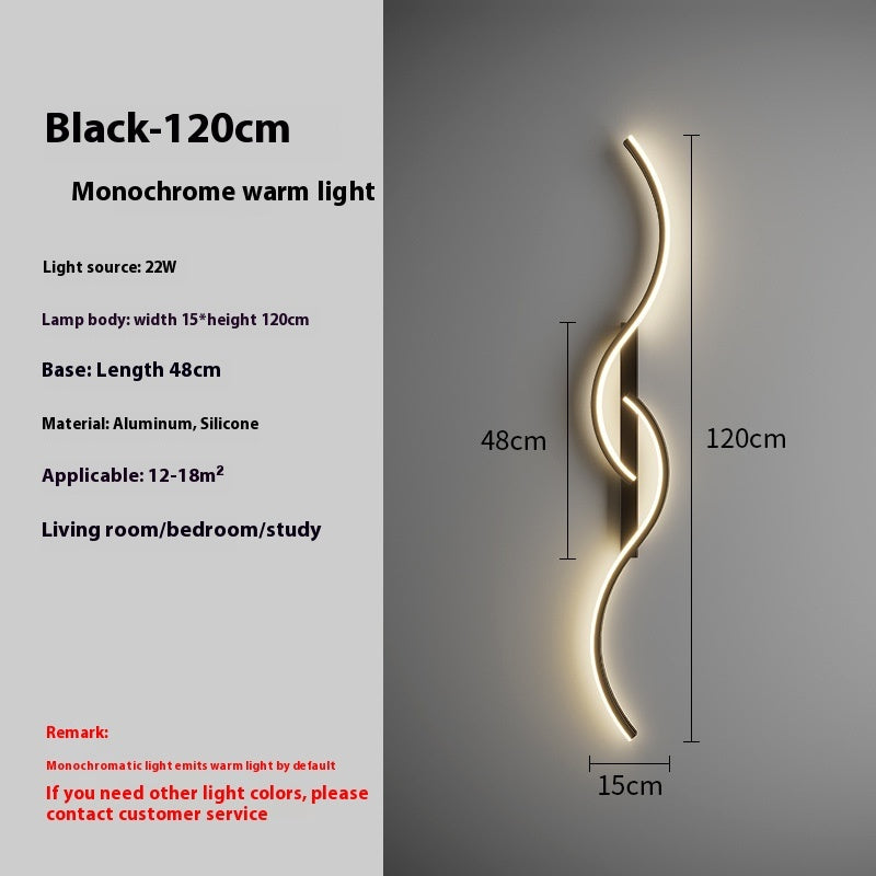Minimalist Bedside Wall Lamp for Living Room, Aisle & Corridor