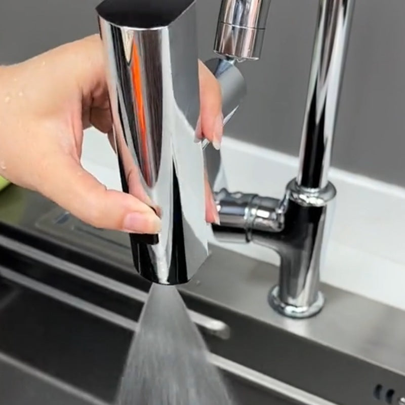 Waterfall Kitchen Faucet with Splash-Proof Design