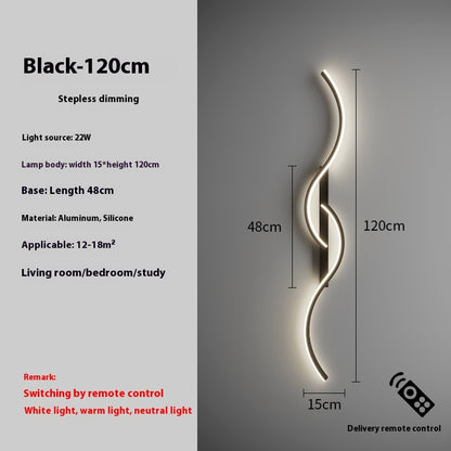 Minimalist Bedside Wall Lamp for Living Room, Aisle & Corridor