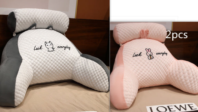 Multi-Use Fluffy Backrest Cushion