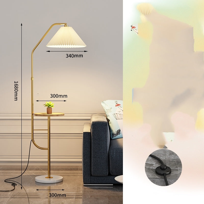 Nordic Floor Desk Lamp With Wireless Charging & USB