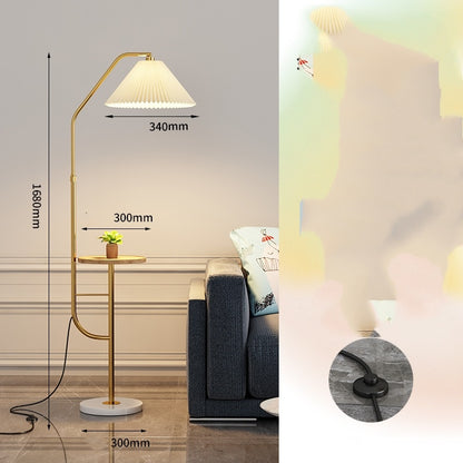 Nordic Floor Desk Lamp With Wireless Charging & USB