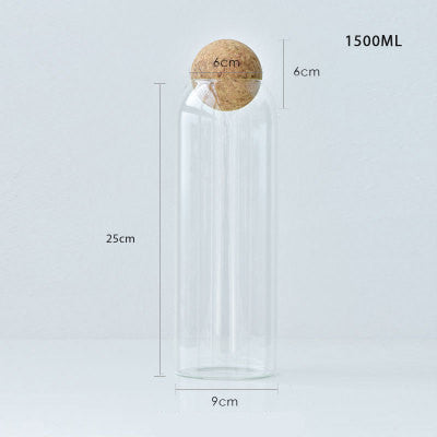 Glass Sealed Jar for Kitchen Storage – 90mm Diameter
