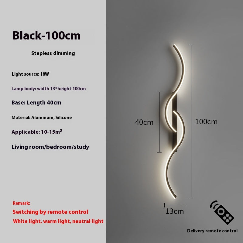 Minimalist Bedside Wall Lamp for Living Room, Aisle & Corridor