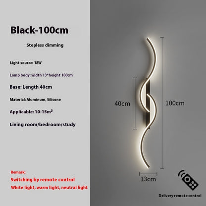 Minimalist Bedside Wall Lamp for Living Room, Aisle & Corridor