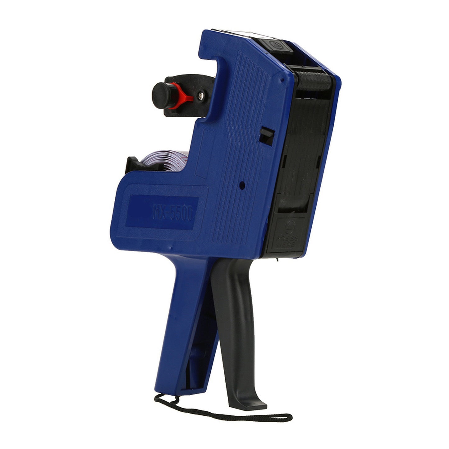 MX-5500 8-Digit Labeler Price Tag Gun with Labels & Ink Refill – Retail Sticker Tool (Blue)