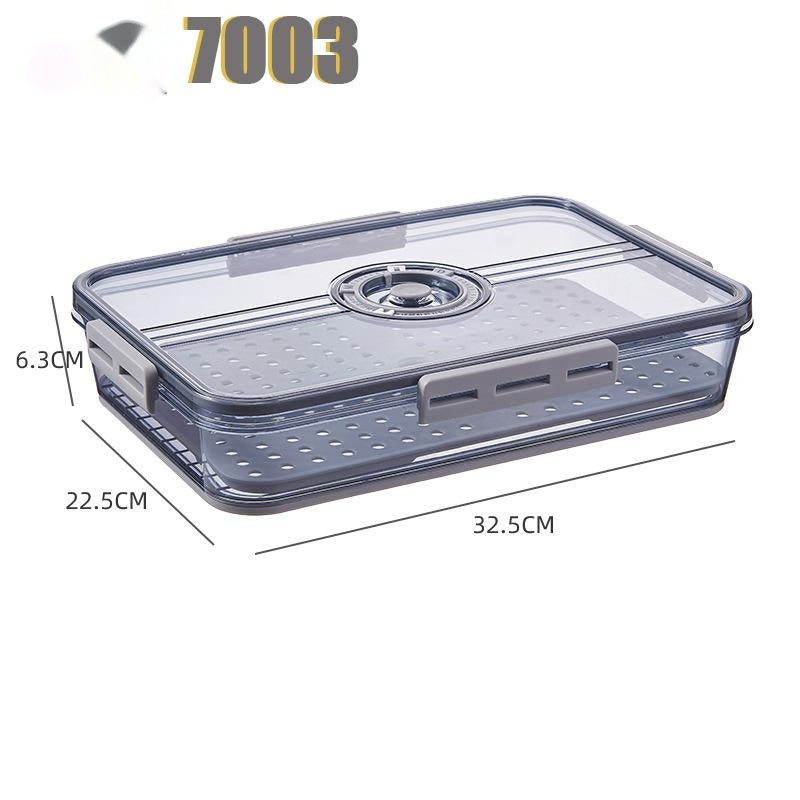 Transparent Food-Grade PET Refrigerator Storage Box