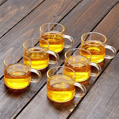 ortable Glass Kung Fu Tea Set – Magnetic Brewing Cup