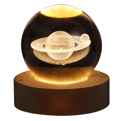 LED Night Light Galaxy Crystal Ball