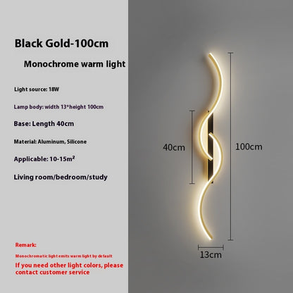 Minimalist Bedside Wall Lamp for Living Room, Aisle & Corridor