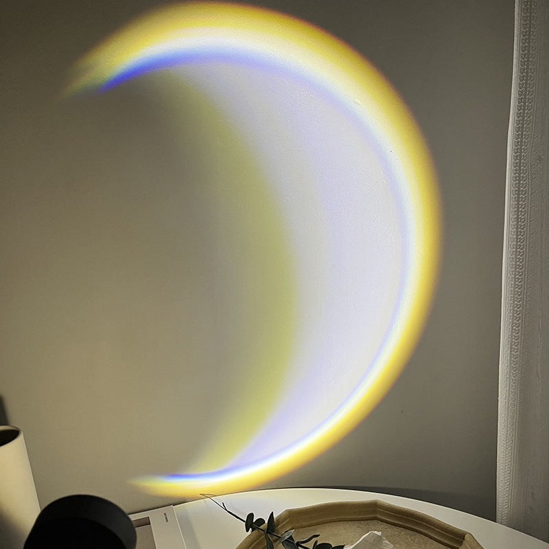 INS USB Moon Lamp - LED Rainbow Night Light for Home Decor