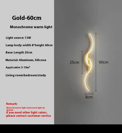 Minimalist Bedside Wall Lamp for Living Room, Aisle & Corridor